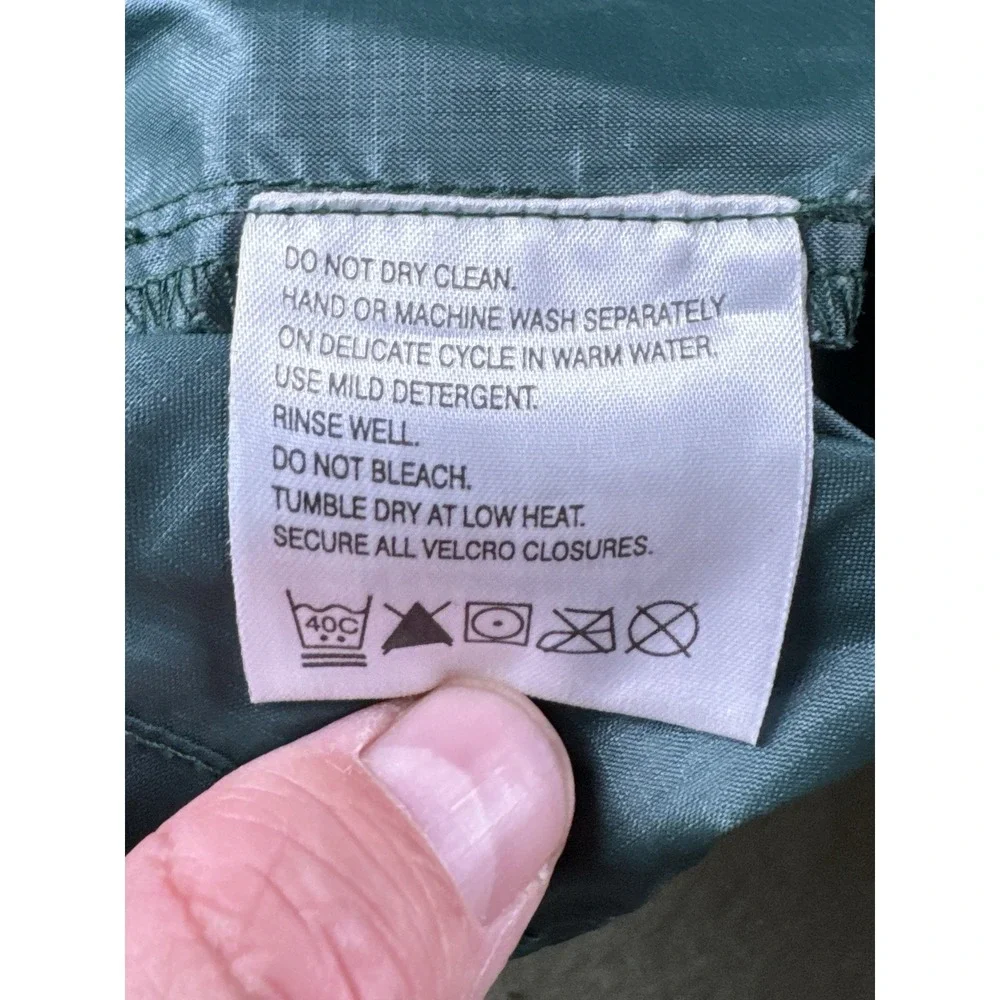 Vintage North Face Anorak Pullover Windbreaker Jacket Forest Green Size S